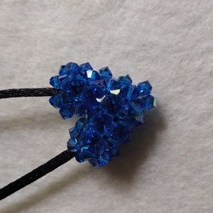Swarovski crystal heart necklace